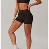 049 Top Deportivo Strapless - Marrón Oscuro