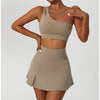 031 Top Asimétrico - Beige