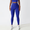 025 Leggings Largos con Bolsas - Azul